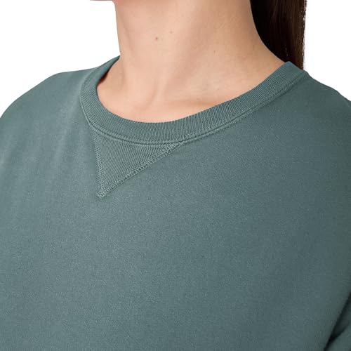 Hanes Women's Originals Fleece, Garment Dyed Pullover, Crewneck Sweatshirts for Men2