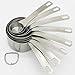Smithcraft Measuring Cups and Spoons Set, 18/8 Stainless Steel Measuring Cups and Spoons for Kitchen & Baking, Heavy Duty Metric & US 8 Measuring cups, 9 Measuring Spoons Set