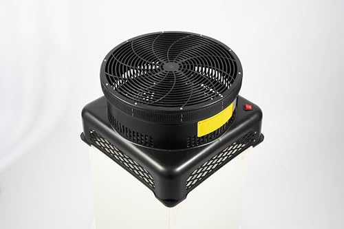 BenHookyle 110V 750W Blower Machine, 11.8 Inch Black Inflatable Tube Man Blower, Sky Dancer Blower for Sky Arm Flailing Advertising Sky Puppet Wavy Tube Man (Puppet Not Included)