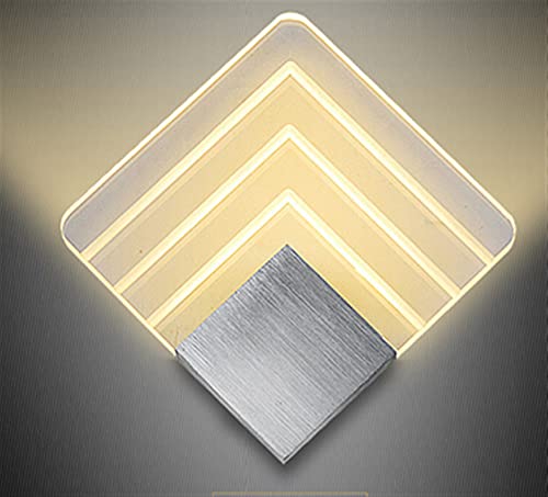 Salle de chevet chambre appliques d'art en alu et LED