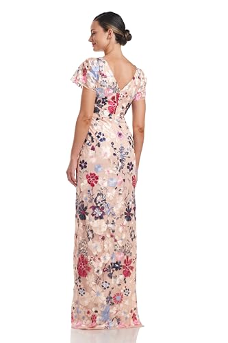 JS Collections Women's Magnolia Pleat Sleeve Gown4