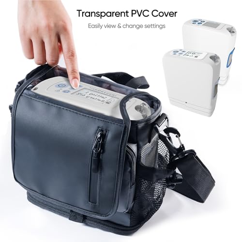 Image of BAGSFY Lightweight Carry Shoulder Bag for Inogen One G5 and Rove 6 Tote, Portable Oxygen Concentrator Carrying Case for Inogen One G5 Accessories and Battery.