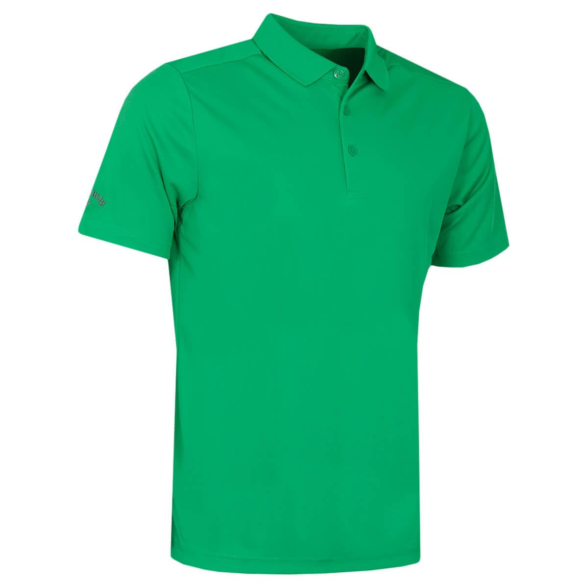 Callaway Golf Mens Tournament Opti-Dri Polo Shirt - Holly Green - S
