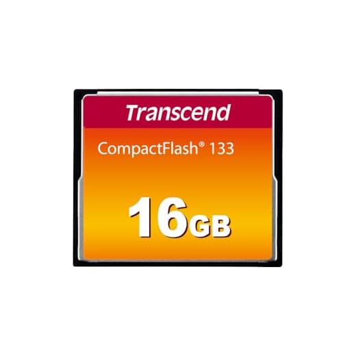 Transcend 16GB CompactFlash Memory Card
