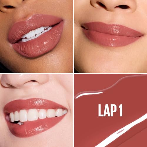 Image of Maybelline Super Stay Vinyl Ink High Shine Racing Liquid Lipstick, Lap 1 | 4.2ml