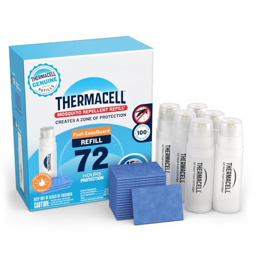Thermacell Fuel-ZoneGuard Mosquito Repellent Refills, 72-Hr Value Pack