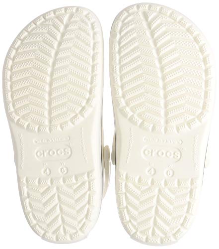 Image of Crocs Unisex Crocband Clog, White, 4 US Men / 6 US Women