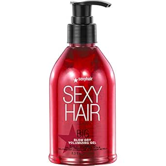 SexyHair Big Blow Dry Volumizing Gel Added Volume with Hold Up to 72 Hours of Humidity Resistance All Hair Types