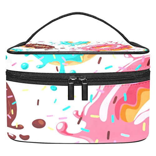 Pochette à fermeture éclair pour maquillage fini le désordre en voyage