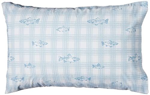 Image of Eddie Bauer - Queen Sheets, Cotton Percale Bedding Set, Crisp & Cool Home Decor (Methow Plaid Blue, Queen)