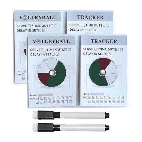 Ruota da pallavolo per tracciamento della rotazione, per allenatori arbitri, attrezzatura portatile per allenatori di marcatori, attrezzatura per allenatori | Appassionati di posizioni di monitoraggio