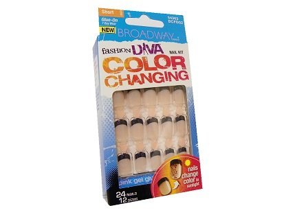 Broadway Fashion Diva Nails Nail Kit Color Changing # 54363 BCFD02