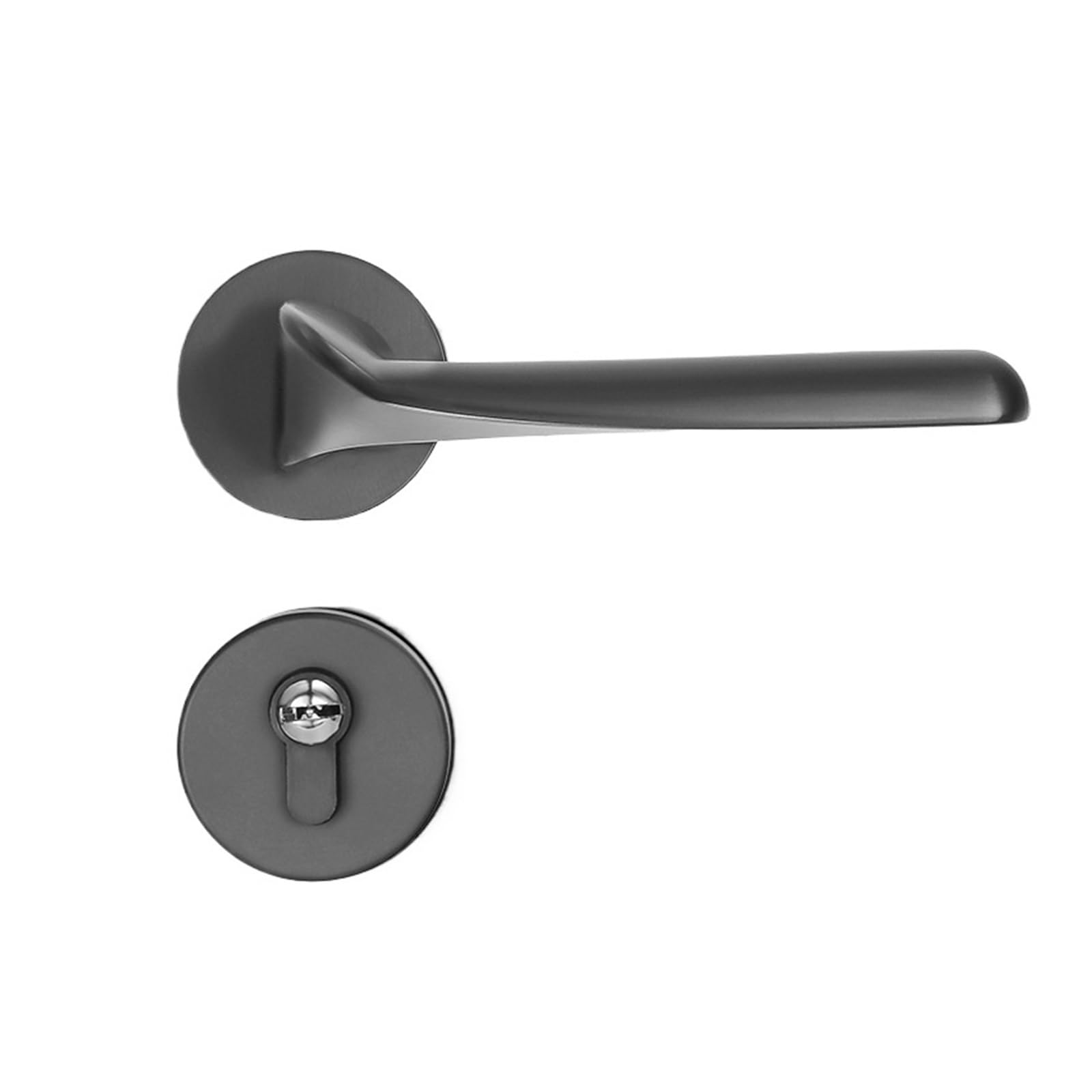 Serrure magnétique silencieuse pour porte intérieure de chambre en alliage de zinc G 58