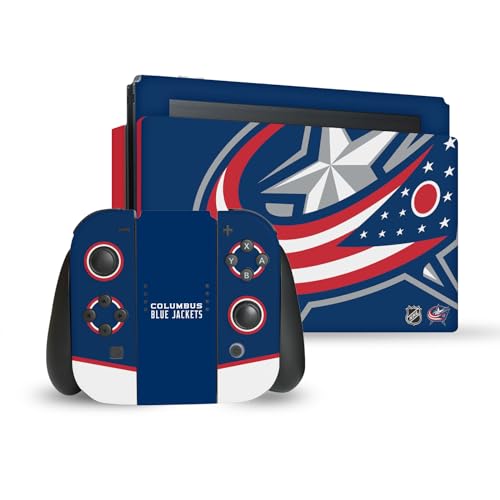 Skin NHL Columbus Blue Jackets pour Nintendo Switch parfait pour vos soirées de match