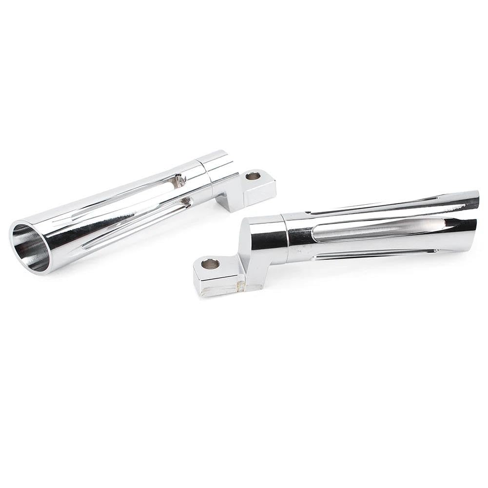 Repose-Pieds de Conducteur Moto Avant en Alliage d'Aluminium Chrome pour XL1200 et FXSB