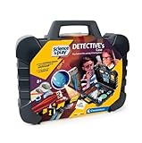 Clementoni - Science and Play - Forensic Detective Case - Scientific Kit and Accessories - Laboratory Set with Multiple Activities - 75099