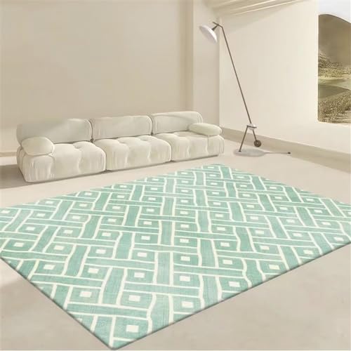 Tapis de sol de bureau bleu antidérapant et doux pour protéger efficacement votre plancher