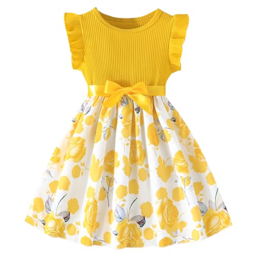 Codkkre Robe Bowknot Fille...