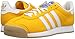 adidas Originals Men's Samoa Fashion Sneaker, Collegiate Gold/White/Metallic/Gold, 11 M US