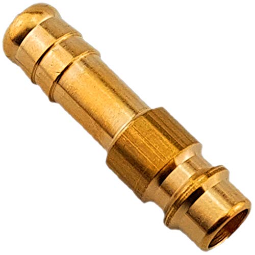 Qualitäts Druckluft Stecker mit Tülle für Druckluftschlauch | Stecknippel Standard NW 7,2 mm |für Schlauch Innendurchmesser 6 mm bis 13 mm WUNSCHGRÖSSE einfach selbst auswählen >>> Tülle ca. 13 mm