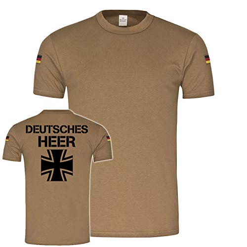 Tee shirt militaire allemand vert grande taille XXXL BW Tropiques