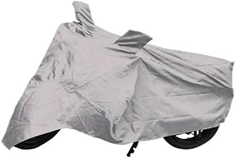 Vocado Silver Ferrocity's Bike Body Cover for Tvs Streak Scooty