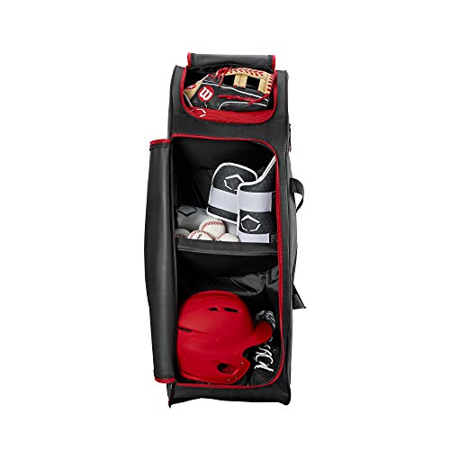 Demarini Momentum Wheeled Bag 2.0 Series - Scarlet #TOP2