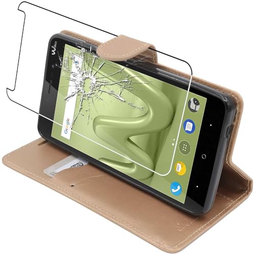 ebestStar - Coque Compatible avec Wiko Lenny 4 Plus Etui PU Cuir Housse Portefeuille Porte-Cartes...
