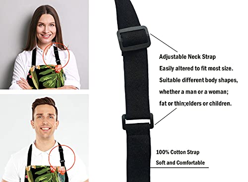 Lefolen Lady Apron For Women And Men, Adjustable Kitchen Chef Apron For Cooking Baking - Cute Birthday, Anniversary, Mother'S Day Apron Presents thumb #4