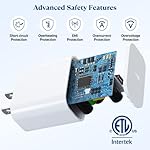 Ximytec 20W USB C Fast Charger [MFi-Certified] Compatible with iPhone 14/13/ 12/11/ XS/XR/X/ 8 /iPad, 2Pack PD Type C Charger Blocks with 6FT Type-C to Lightning Cables - Image 4