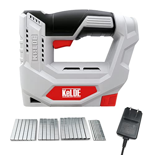 KeLDE Cordless Staple Gun/Nail Gun Kit, 2000mAh Liion Rechargeable