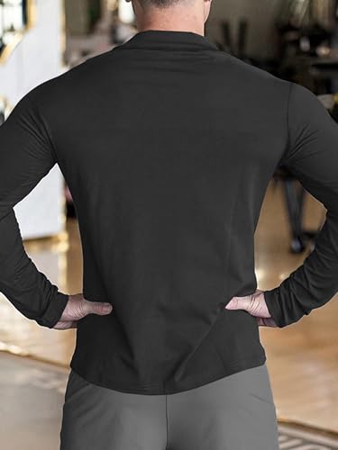 Image of Men's Active wear Regular Fit T Shirt |Full Sleeves |Casual T-Shirt for Men