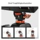 K&F Concept Kamera Monitor Mount mit Kaltschuhadapter, Verstellbarer Monitor Mount halterung, 360° drehbar und 180° neigbar, mit Rändelschraube, Anti-Twist-Design, für blitzschuhadapter und Cage Käfig