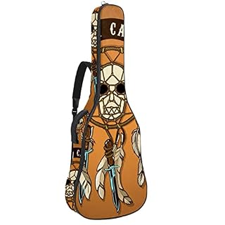 Étui de protection rembourré pour guitare classique acoustique Motif carte de l’Afrique, Multicolore 05, 42.9×16.9×4.7… - Les Beatles, Paul McCartney, John Lennon, RIngo Starr, George Harrison