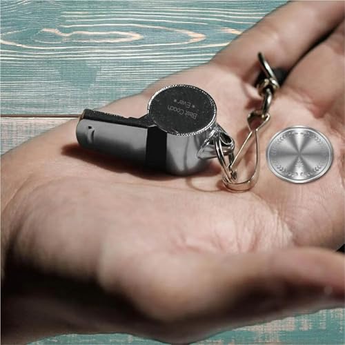 Silbatos deportivos Suojim 5 piezas con cordón miniatura 4