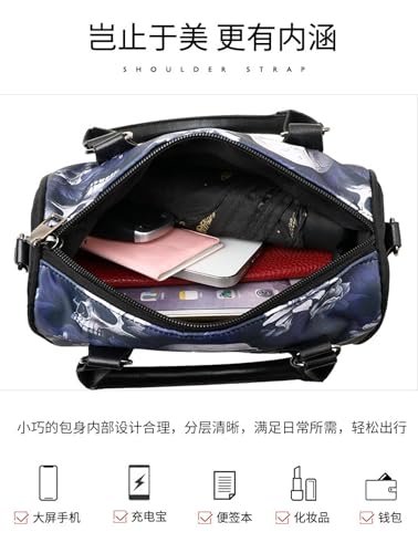 Skull head print women's shoulder bag, PU crossbody bag, suitable for work, travel, dates and banquets4