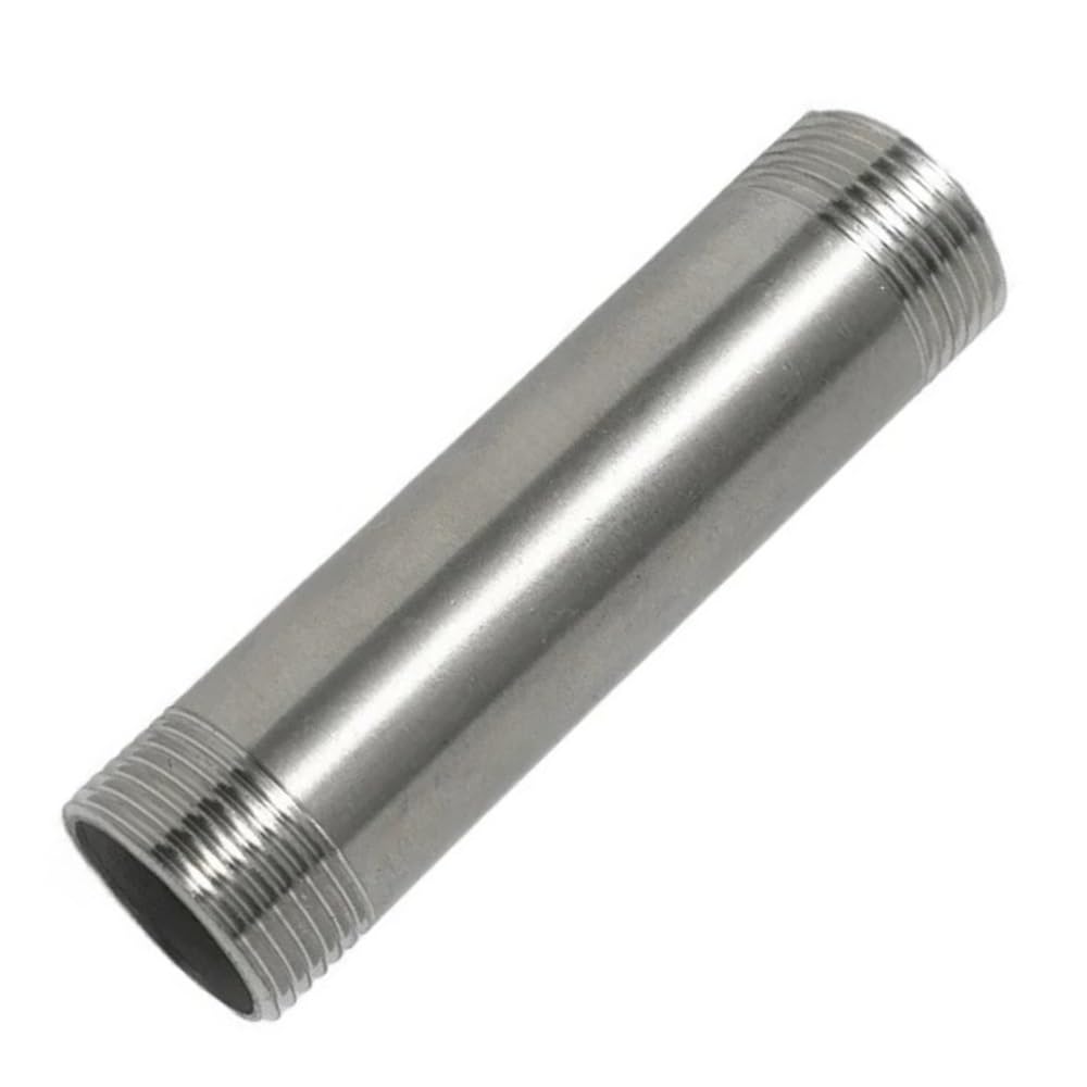 Conector macho BSPT de acero inoxidable 201SS unión tubo redondo 50mm