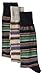 Soxmile Mens Big and Tall Size Business Casual Socks 3 Packs