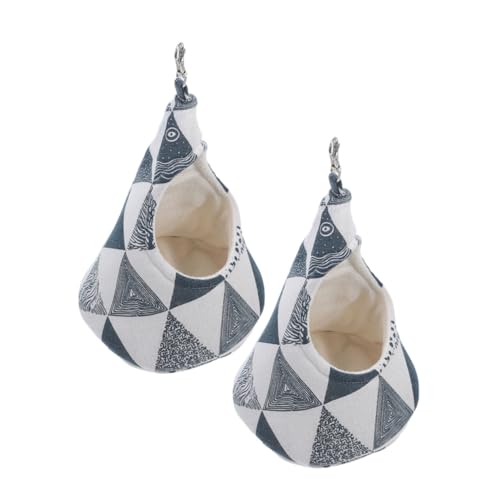 VALICLUD 2pcs Multifunctional Hanging Bag for Clothes Pins Capacity Storage Organizer for Indoor Outdoor Use Efficient Space Utilization with Easy Hang Loop Versatile Peg Bag for Items