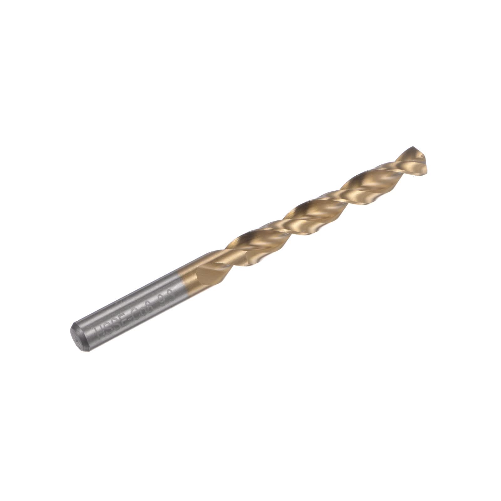 Foret Hélicoïdal M42 Cobalt 9.3 Mm - Revêtu Titane, Pour Acier Inox, Aluminium, Métaux - Haute Vitesse, Longue Durée