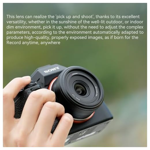 7artisans 18mm F5.6 Pancake Lens for Sony E