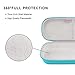 BOVKE Travel Carrying Case Compatible with 3M Littmann Classic III, Lightweight II S.E, MDF Acoustica Deluxe Stethoscopes - Extra Room for Medical Scissors EMT Trauma Shears and LED Penlight, Emerald