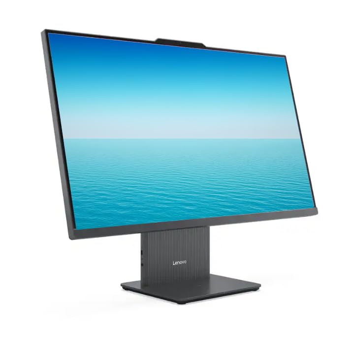 Image of Lenovo IdeaCentre 27 inch FHD Touchscreen All-in-One Desktop Computer, Intel 10-Core i7-13620H Processor, 16GB RAM 1TB Storage (512GB SSD+512GB External), Wireless KB & Mouse, PLUSERA Earphones, Gray