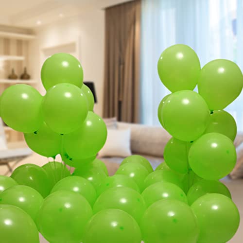 Image of 300 Pack Lime Green Balloons 12 inch Green Latex Party Balloon Bulk for Various Party Events Decorations