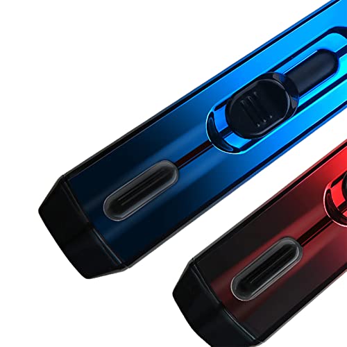 Pen Torch Lighter, Urgrette Butane Refillable Lighter Adjustable Jet Flame Lighter For Bbq Candle Perfect For Gift(Gas Not Included) Red #TOP1