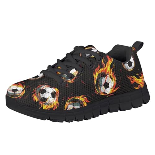 Running Shoes for Boys Breathable Anti-Slip Lace-Up Lightweight, Perfect for Jumping, Hiking, Basketball2