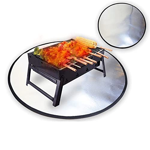 Vtyeutp Fireproof Mat For Fire Pit Mat 30" Round, Fireproof Mat For Patio, Deck, Grass, Lawn, Heat Shield, Fire Resistant Pad For Outdoor, Fire Pit Accessories(30 Inch) #TOP2