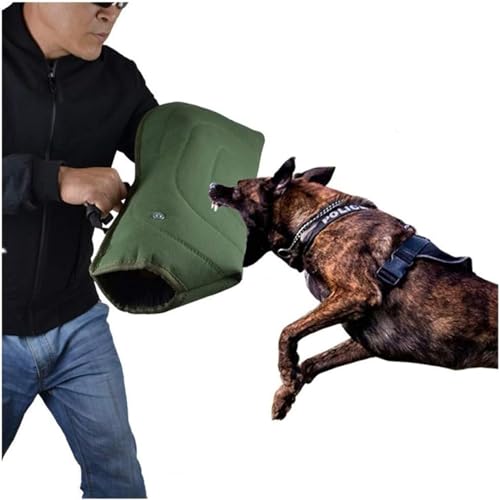 Entraînement de manchon de morsure de chien en toile pour chiot de fosse