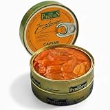 LOS PEPERETES Caviar de Erizo 120 g | Marisco Gallego Gourmet | Huevas de Erizo del Atlántico | Conserva Artesanal y Natural | Sabor Intenso del Mar de Galicia | Producto Premium Delicatessen