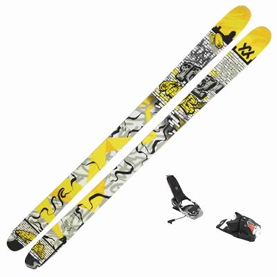 Volkl 154cm スキー VOLKL [173cm/96mm幅]VOLKL REVOLT 96+ATTACK 14 GW フォルクル